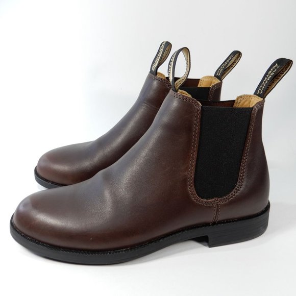 Blundstone Other - Blundstone 1900 Ankle Dress Boots UNISEX M 7.5 W 9.5 Chestnut Brown Leather NEW